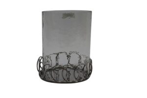 Stainless steel hurricane d.17x21cm