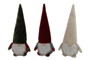 Fabric gnome 23x17x54cm