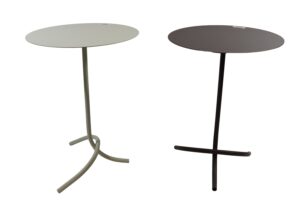 Metal table d.35x50cm