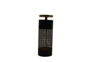 Metal pillar candle holder d.11.5x31.5cm