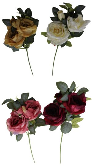 Rose spray 66cmL