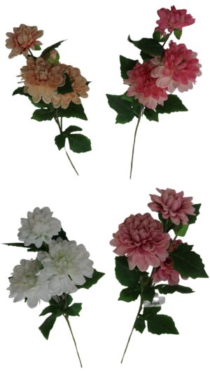 Dahlia spray 69cmL