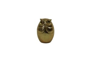 Ceramic owl 7.5x7x10.3cm
