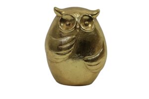 Ceramic owl 16.4x15x20cm
