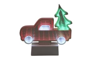 LED mirror lamp car 18.5x4x18cm