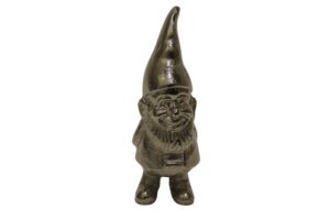 Aluminium gnome 7x7x20cm