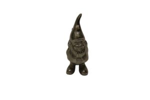 Aluminium gnome 5x5x13cm