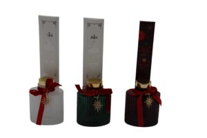 Glass diffuser w/ 50ml essential oil 7x4.5x9cm