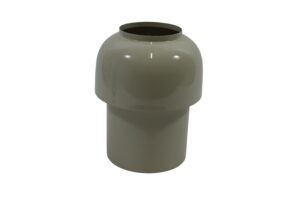 Metal vase d.19.5x26cm