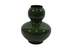 Metal vase d.24x30cm