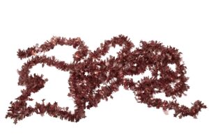 Tinsel garland w/Led 10M