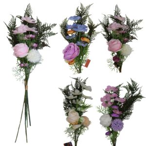 Mixed flower bush 75cmH