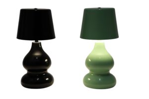 Metal Led lamp d.12.5x26cm