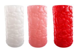 Glass vase d.11x22.5cm