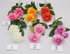Dahlia spray 69cmL
