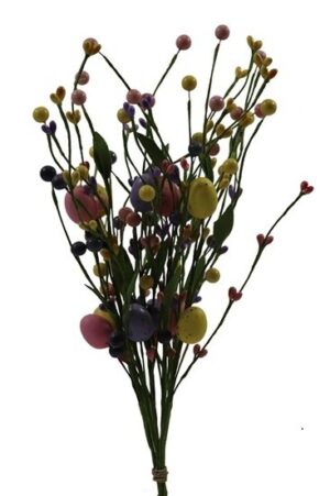 Easter branch w/eggs 42cmL S/6