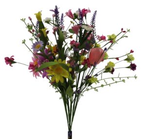 Spring branch w/tulips 42cmL S/6
