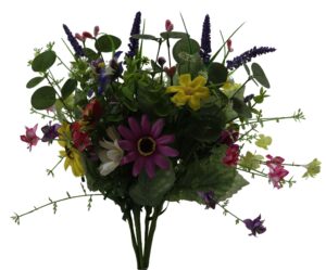 Spring branch w/flowers 42cmL S/6