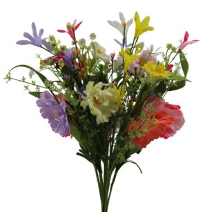 Spring branch w/flowers 43cmL S/8